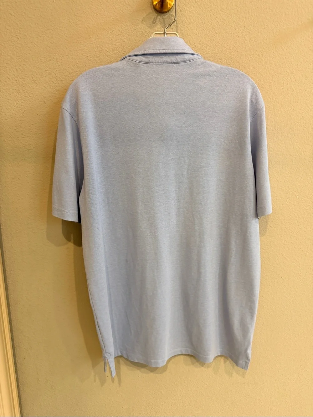 Greyson Wade Hampton Golf Club brrr Cooling Polo Blue Men’s Medium